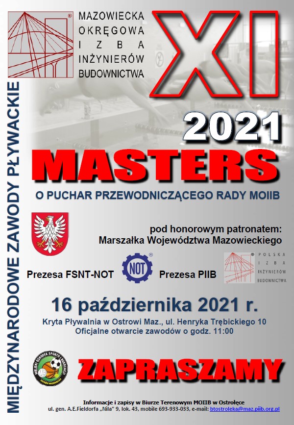 Plakat Masters MOIIB